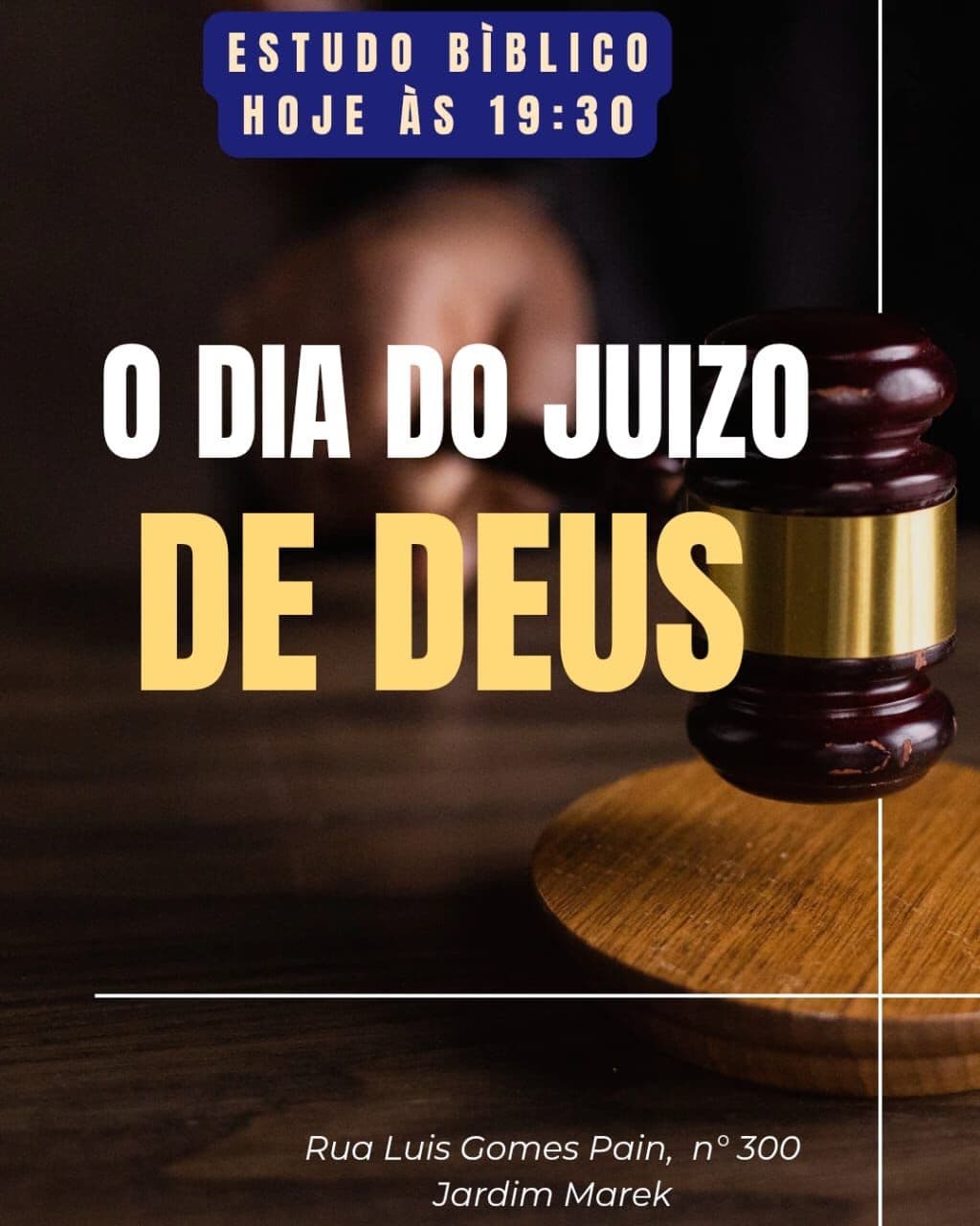 O DIA DO JUIZO DE DEUS